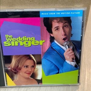 The Wedding Singer Soundtrack CD featuring 1980s songs